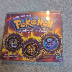 Vintage Pokemon Battling Coin Game 2000 - Dragonair, Hypno, Aerodactyl - Image 1