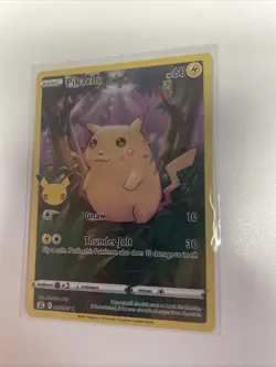 Pikachu Holo Rare Celebrations 005/025 Holo Lightning Lp Free Shipping - Image 1