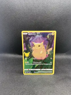 Pikachu 005/025 Celebrations Pokemon English Full Art Holofoil 2021 - Image 1