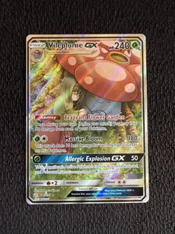 Pokemon Vileplume GX 211/236 Sun & Moon Cosmic Eclipse - Image 1