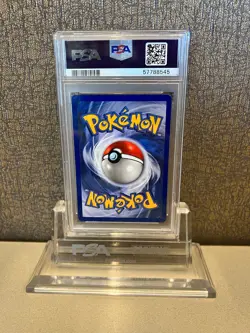 1999 Pokemon German Nockchan Holo 7/102 PSA 7 NM - Image 2