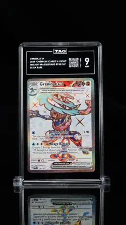 Greninja ex 2024 Pokemon Twilight Masquerade TAG 9 #198 - Image 1