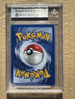 2000 Pokemon Gym Challenge 1st Edition Giovanni's Machamp #06 Holo BGS 9 - Image 2