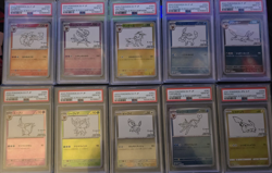 Yu Nagaba x Pokemon + Pikachu Full Set - SV-P Promo Japanese - PSA 10 - Image 1