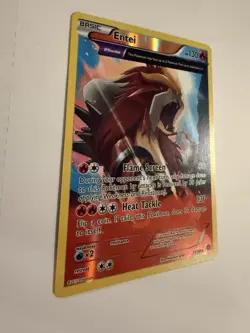 Pokemon Entei 130 HP Holo Rare XY Ancient Origins 15/98 Θ Double English - Image 2