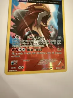 Pokemon Entei 130 HP Holo Rare XY Ancient Origins 15/98 Θ Double English - Image 5