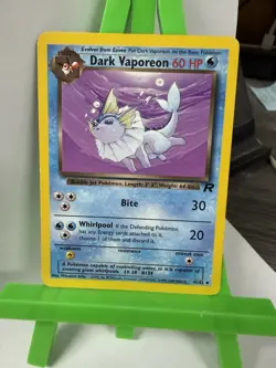 Pokemon Dark Vaporeon 45/82 Team Rocket Vintage – LP - Image 1