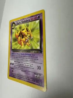 Pokemon Dark Kadabra 39/82 Team Rocket Rare Non-Holo LP Vintage 2000 - Image 4