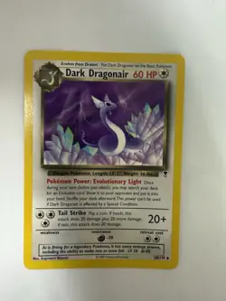 Pokemon Dark Dragonair 60 HP Stage 1 Legendary Collection 38/110 Uncommon 2002 - Image 2