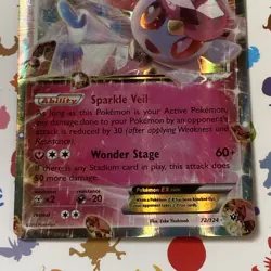 Pokemon TCG Diancie EX 72/124 XY Fates Collide Holo NM - Image 2