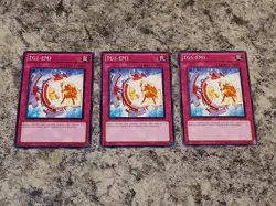 3X TG1-EM1 - EXVC-EN070 - x3 3 Yugioh Yu Gi Oh! Playset 1st Edition - Image 1