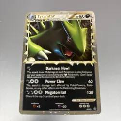 Pokemon TCG Tyranitar Prime 88/95 HGSS Unleashed Ultra Rare Holo NM-LP - Image 1