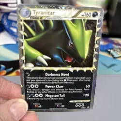 Pokemon TCG Tyranitar Prime 88/95 HGSS Unleashed Ultra Rare Holo NM-LP - Image 3