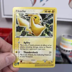 2006 Pokemon Journey Across America Black Star Promo Pikachu Holo #012 - Image 1