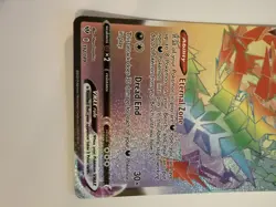 Pokemon Eternatus VMAX 340 HP Secret Rare 192/189 Darkness Ablaze Full Art Holo - Image 5