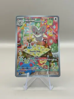 Cinccino #183/162 POKEMON TemporalForces (IllustrationRare, NM) ENGLISH - Image 1