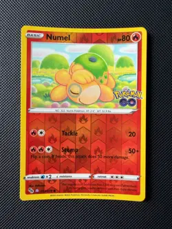 Pokemon TCG - Numel Ditto - Pokemon Go 013/078 - Not Peeled - Image 1