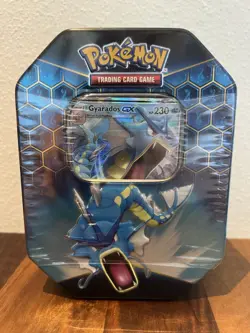 Pokemon Hidden Fates Tin Box Gyarados GX Garados Englisch Neu OVP sealed ✅ - Image 1