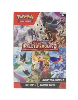 Pokemon Scarlet & Violet: Paldea Evolved 6-Pack Booster Bundle 820650853623 - Image 1