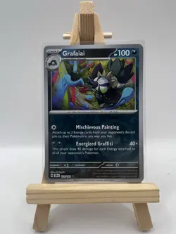 Grafaiai 121/191 Pokemon TCG Surging Sparks Reverse Holo - MINT - Image 1