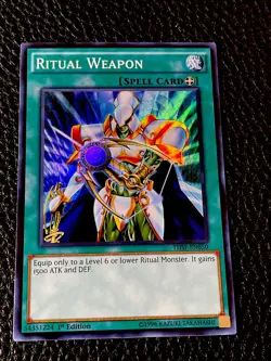 Ritual Weapon THSF-EN050 Yugioh 1st Edition (New) - Image 1