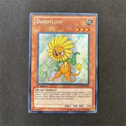 Konami Yu-Gi-Oh! Dandylion LCGX-EN042 Legendary Collection 2 1st Ed Secret Rare… - Image 1