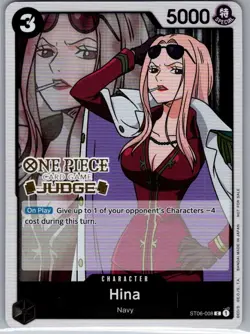 Hina (Judge Pack Vol. 3) ST06-008 English - One Piece Card - NM - Image 1