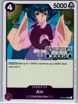 Ain (Judge Pack Vol. 4) ST05-002 English One Piece Promotion - NM - Image 1