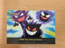 EP22 The Tower of Terror Non-Holo Topps Pokemon Card NEAR MINT- GENGAR - Image 1