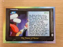 EP22 The Tower of Terror Non-Holo Topps Pokemon Card NEAR MINT- GENGAR - Image 2