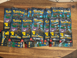 22x Packs of 2024 Pokemon SEALED "Trick or Trade" TCG Booster (3 Cards Per Pack) - Image 1