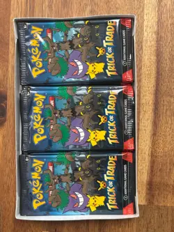 22x Packs of 2024 Pokemon SEALED "Trick or Trade" TCG Booster (3 Cards Per Pack) - Image 2