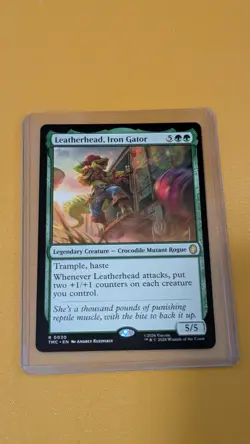 MTG Leatherhead, Iron Gator - Image 1