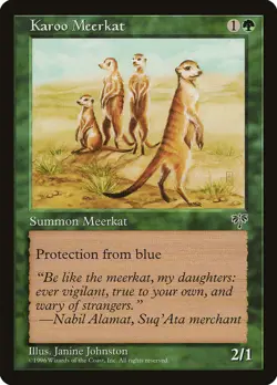 4x Karoo Meerkat - LP - Mirage - SPARROW MAGIC mtg - Image 1