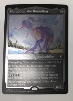 Morophon, the Boundless (Foil Etched) Commander Masters Foil - Image 1