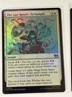 The Last Ronin's Technique Teenage Mutant Ninja Turtles Foil 12 - Image 1