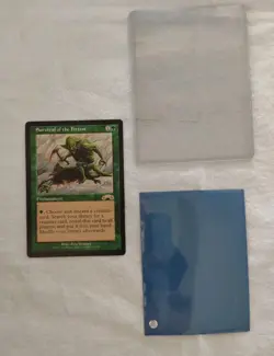 Survival of the Fittest Magic the Gathering Exodus MtG Rare Green Enchantment - Image 4