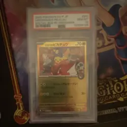 Pokemon Pikachu Holo Promo Hiroshima's Pikachu SV-P 281 PSA 10 Japanese 2025 - Image 1