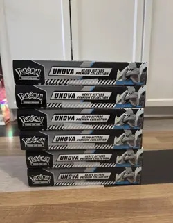Pokemon TCG Black Bolt & White Flare Unova Heavy Hitters Premium Collection x6 - Image 4