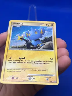 2007 Pokemon Diamond & Pearl Shinx DP15 Promo Inverted Upside Down Back Error MP - Image 3