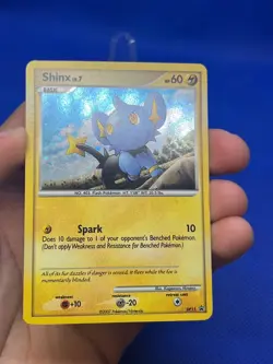 2007 Pokemon Diamond & Pearl Shinx DP15 Promo Inverted Upside Down Back Error MP - Image 4
