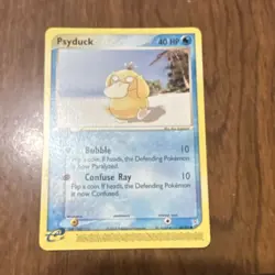 Pokemon Psyduck Team Magma vs Team Aqua 44/95 Basic 40 HP Common Regular English - Image 2