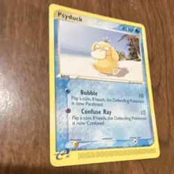 Pokemon Psyduck Team Magma vs Team Aqua 44/95 Basic 40 HP Common Regular English - Image 3