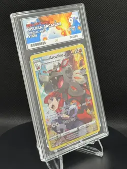 🔥🐕 Pokemon TCG – Hisuian Arcanine #TG08 – Lost Origin – Special Art – ACE 9 - Image 4