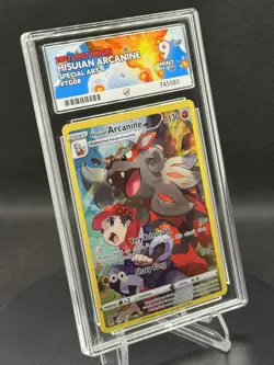 🔥🐕 Pokemon TCG – Hisuian Arcanine #TG08 – Lost Origin – Special Art – ACE 9 - Image 5