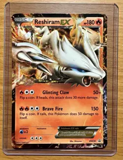 Reshiram EX BW36 Black & White Promo Holo 180 HP Basic Pokemon TCG - Image 1