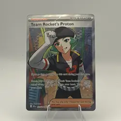 Pokemon TCG: Team Rocket's Proton 227/182 Destined Rivals Holo Double Rare NM - Image 1