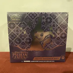Pokemon TCG Paldean Fates Elite Trainer Box ETB Sealed New - Image 1