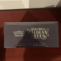 Pokemon TCG Paldean Fates Elite Trainer Box ETB Sealed New - Image 3