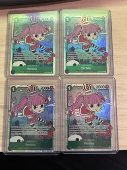 PERONA 2025 ONE PIECE LEGACY OF THE MASTER SUPER RARE OP12-034 - Image 1